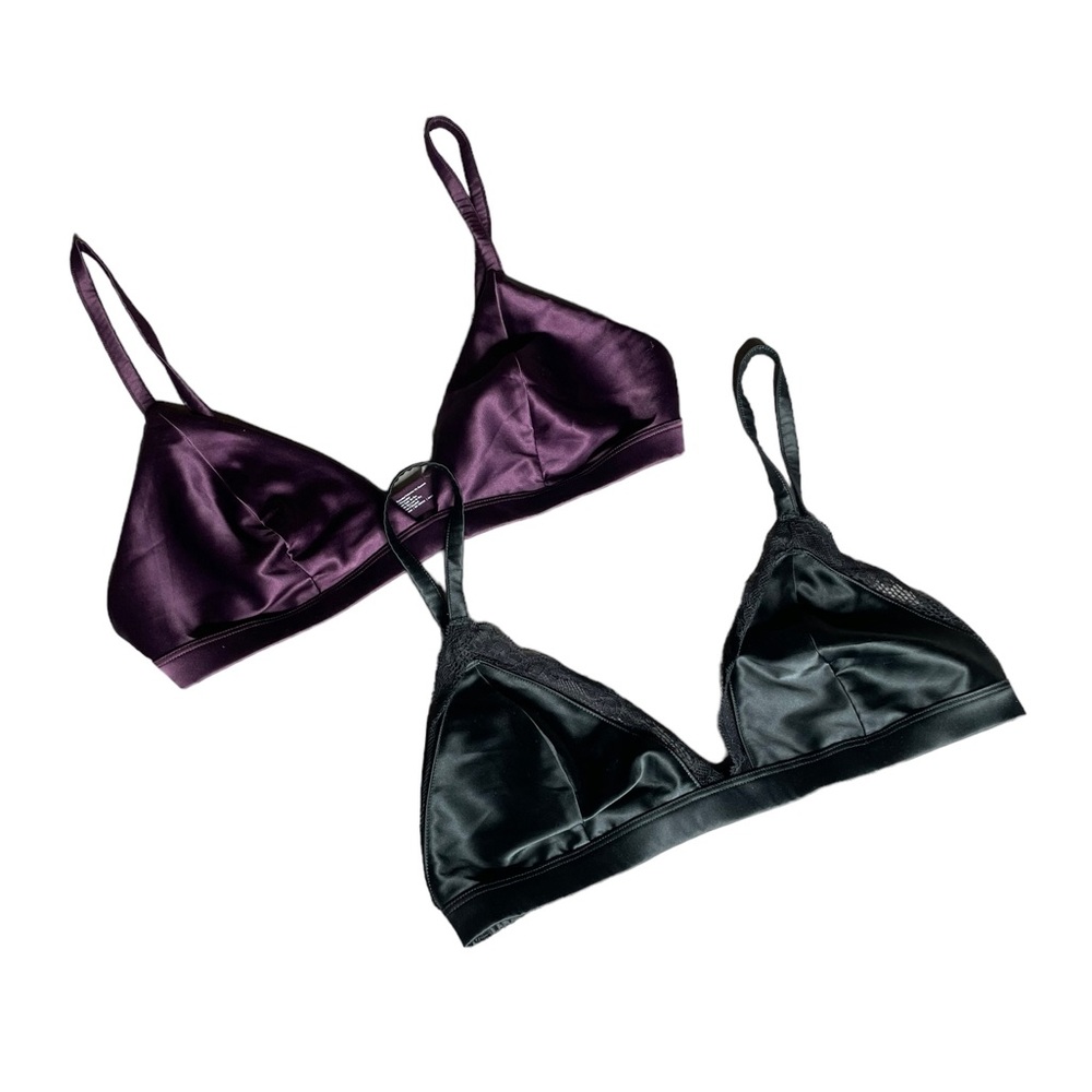 2 Silk Parade Bra / Bralettes Size: Small